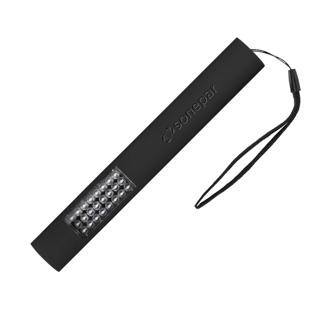 Magnetisk 28 LEDs ficklampa