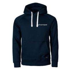 Hoodie marin, herr
