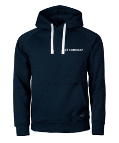 Hoodie marin, herr