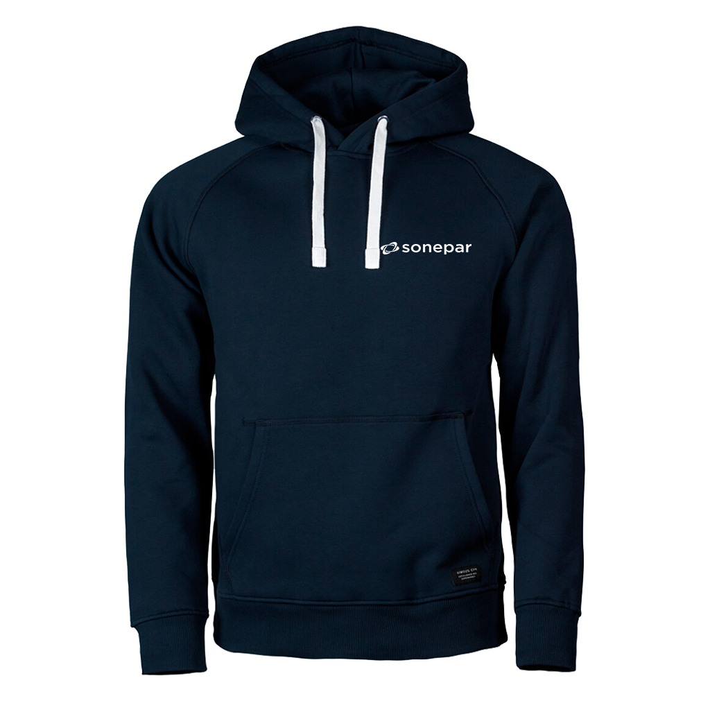 Hoodie marin, herr
