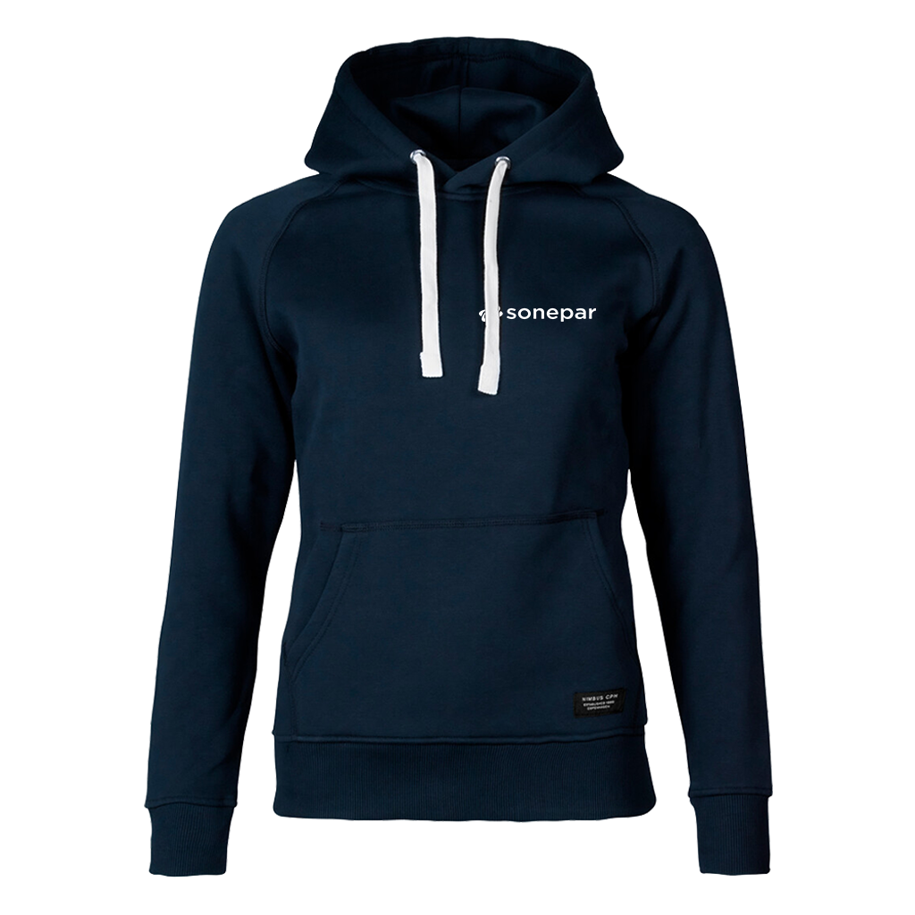 Hoodie marin, dam